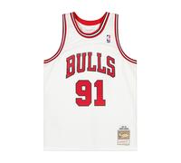 Mitchell And Ness Nba Chicago Bulls 1997-1998 Dennis Rodman Swingman Jersey White