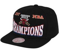 Mitchell And Ness Nba Chicago Bulls 1997 Champions Snapback Cap Black