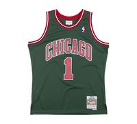 Mitchell And Ness Nba Chicago Bulls 2008-2009 Derrick Rose Swingman Jersey Green