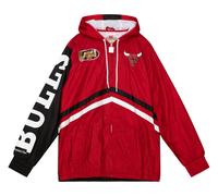 Mitchell And Ness Nba Chicago Bulls Windbreaker Jacket Red
