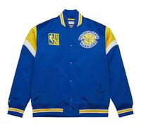 Mitchell And Ness Nba Golden State Warriors Satin Jacket Blue