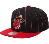 Mitchell And Ness Nba Miami Heat Patch Snapback Cap Black