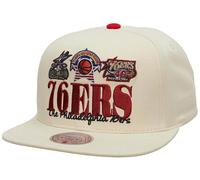 Mitchell And Ness Nba Philadelphia 76ers Retro Snapback Cap White