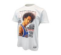 Mitchell And Ness Nba Philadelphia 76ers Slam Iverson T-shirt White