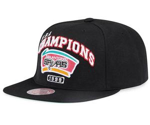 Mitchell And Ness Nba San Antonio Spurs 1999 Champions Snapback Cap Black