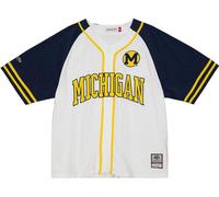 Mitchell And Ness Ncaa Mw Baseball Jersey White