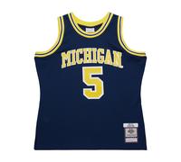 Mitchell And Ness Ncaa Swingman Michigan 1991 - Rose Jersey Blue