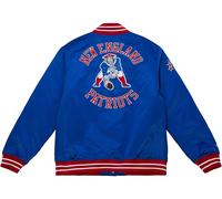 Mitchell And Ness Nfl N E P Satin Jacket Blue