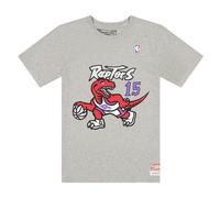 Mitchell And Ness Toronto Raptors Vince Carter N&n T-shirt Grey