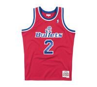 Mitchell And Ness Washington Bullets Chris Webber Jersey Red