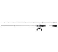Mitchell Colors MX Casting Combo | Baitcast Rod & Reel Set for Predator Fishing Anglers | Fast Action Carbon Rod with EVA Handle | 4+1 Ball Bearings | Pike, Perch & Zander | White | 1.98m 20-70g