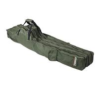 Mitchell GT Pro Portable Canvas Fishing Rod Bag - Fishing Bag For Fishing Rod And Reel Sets, Organizer Bag For Fishing Accessories, Green Carry Case For Rod & Reel Storage