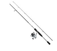 Mitchell MX1 Lure Spinning Combo, Fishing Rod and Reel Combo, Spinning Combos, Predator Fishing,Pike/Perch/Zander, Unisex, Silver / Black, 2.44m | 10-30g