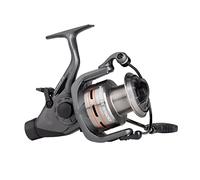 Mitchell MX2 Free Spool Carp Fishing Reel - Quality Baitrunner Style Carp Reel with Metal Spool and Handle, 3+1 Stainless Steel Ball Bearings, Spare Spool, Grey, 6500