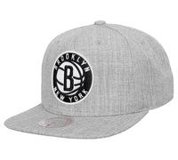 Mitchell & Ness Brooklyn Nets Team Heather 2.0 Snapback Cap