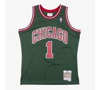 Mitchell & Ness Chicago Bulls Basketball Jersey 2008-09 St Patrick's Day Edition Nº8 Derrick Rose Green S64106195 - EAN: 0697589915636