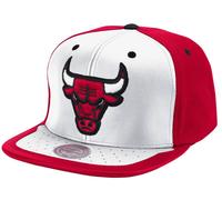 Mitchell & Ness Chicago Bulls White Red Day 1 Snapback Cap