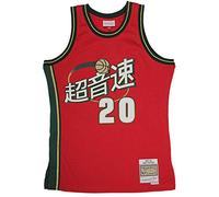 Mitchell & Ness Chinese New Year Jersey Gary Payton Seattle SuperSonics Special Edition (X Large)