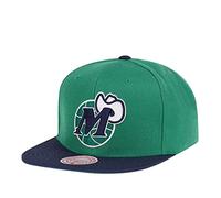 Mitchell & Ness Dallas Mavericks Team Two Tone Hardwood Classics Snapback Cap, Green