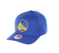 Mitchell & Ness Golden State Warriors Blue NBA Team Ground 2.0 Classic Red Snapback Cap - One-Size