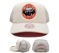 Mitchell & Ness Houston Astros Cooperstown MLB Evergreen Trucker Snapback Hat Cap - Off White