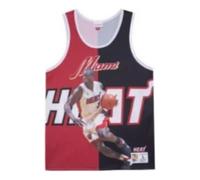 Mitchell & Ness Lakers Shaquille O'Neal Sublimated Tank 'Black White Yellow Purple' TMTK3207-LALYYSONBKGD XL