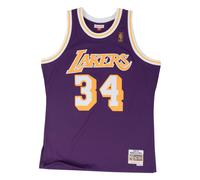 Mitchell & Ness Los Angeles Lakers Road 1996-97 Shaquille O'Neal Swingman Jersey