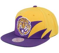 Mitchell & Ness Louisiana State University LSU Sharktooth NCAA Snapback Cap