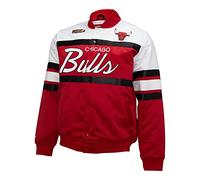 Mitchell & Ness M&N Heavyweight Satin Jacket - SCRIPT Chicago Bulls - XL