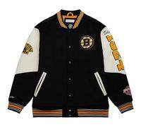 Mitchell & Ness M&N Vintage Varsity Wool Jacket - NHL Boston Bruins - M