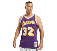 Mitchell & Ness Magic Johnson #32 Los Angeles Lakers 1984-85 Swingman NBA Jersey Purple, L