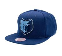 Mitchell & Ness Memphis Grizzlies NBA Team Ground 2.0 Original Fit Blue Adjustable Snapback Cap