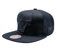 Mitchell & Ness Men Caps/Snapback Cap Black on Black SB Chicago Bulls Black Adjustable