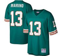Mitchell & Ness Men's Dan Marino Aqua Miami Dolphins 1984 Legacy Replica Jersey