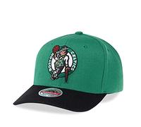Mitchell & Ness Men's Green Boston Celtics Team 2 Tone 2.0 Stretch Fitted Baseball Cap