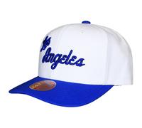 Mitchell & Ness Mens NBA Los Angeles Lakers 2 Tone 2.0 Pro Cap - Blue & White - One Size