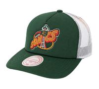 Mitchell & Ness Mens NBA Seattle Supersonics Off The Backboard Green/White Cap - One Size