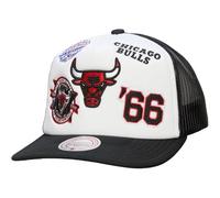 Mitchell & Ness Mesh Trucker Cap - GRIDLOCK Chicago Bulls