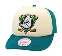 Mitchell & Ness Mesh Trucker Cap - VINTAGE Anaheim Ducks