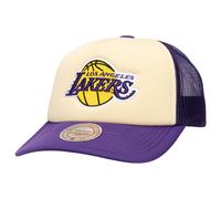 Mitchell & Ness Mesh Trucker Cap VINTAGE Los Angeles Lakers