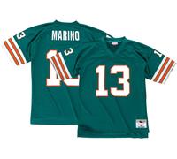 Mitchell & Ness Men's Dan Marino Aqua Miami Dolphins 1984 Legacy Replica Jersey