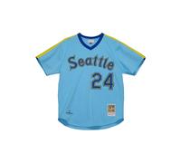 Mitchell & Ness MLB Mariners 2010 Ken Griffey Jr T-shirt - Blue M-XL