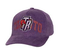 Mitchell & Ness NBA Arch Stamp Cord Snapback Cap Toronto Raptors Purple