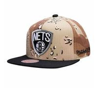 Mitchell & Ness NBA Brooklyn Nets Choco Camo Cap - HHSS1101-BNEYYPPPCAMO
