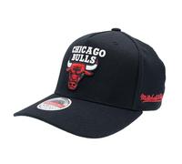 Mitchell & Ness NBA Curved Eazy Snapback Baseball Cap Black One Size Adjustable Men Women Kids Unisex Spring Summer Autumn Winter, black, One Size