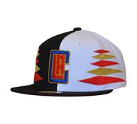 Mitchell & Ness NBA Diamond Cut Los Angeles Clippers Cap - HHSS1093-LACYYPPPBKWH