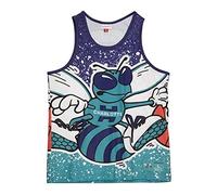 Mitchell & Ness NBA Jumbotron Sublimated Tank Charlotte Hornets - Turquoise - Medium