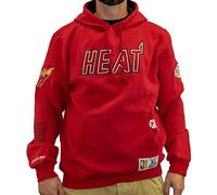 Mitchell & Ness NBA Miami Heat Origin Men's Fleece Hoodie Red/Blue, L