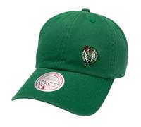Mitchell & Ness NBA Micro Lefty Strapback Dad Cap Boston Celtics Green
