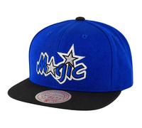 Mitchell & Ness NBA Orlando Magic Wool 2 Tone Blue Cap 6HSSMM19200_OMABLBK